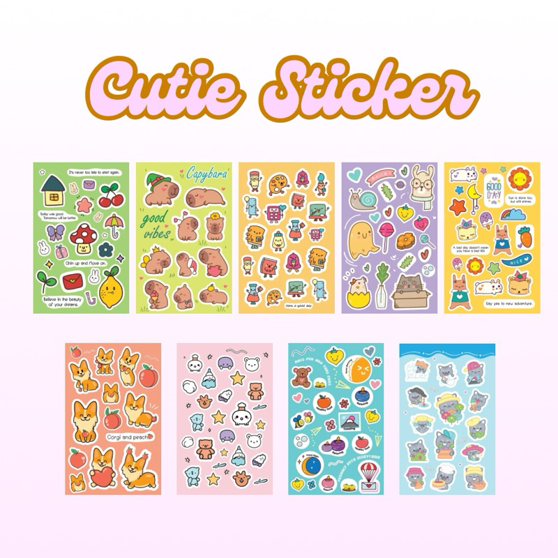 Cutie Stickers by AMOUR