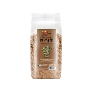 แป้งโฮลวีทชนิดหยาบ 1kg. ตราคอทเทจฟาร์ม หยกออนไลน์