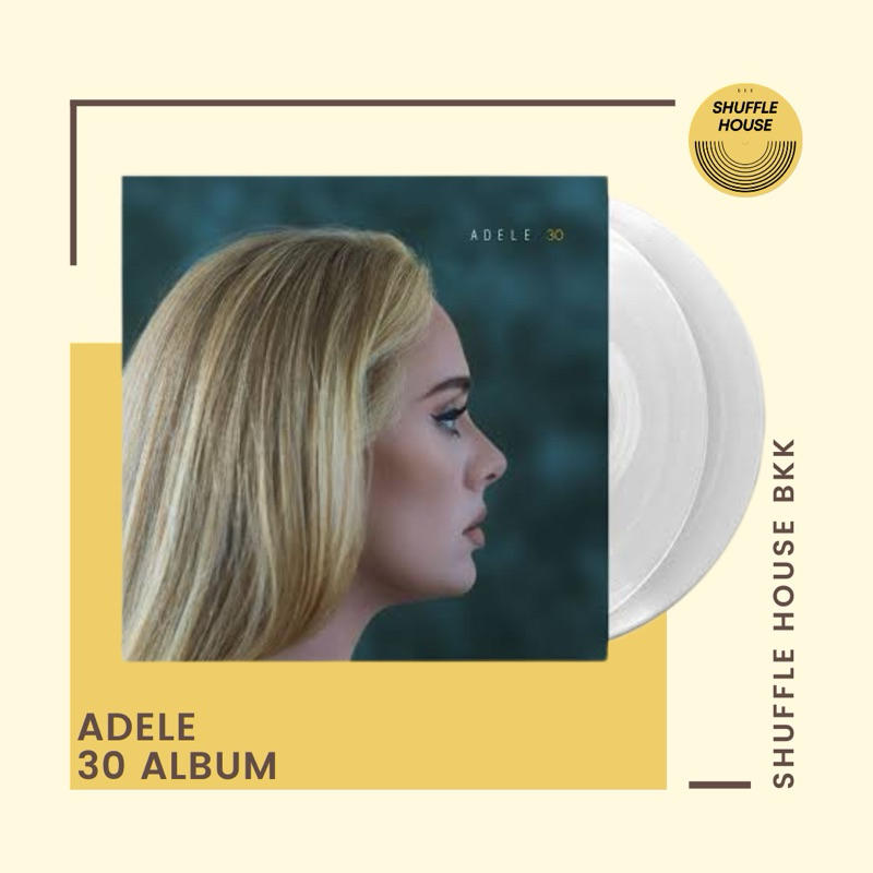 (พร้อมส่ง_จัดส่งฟรี) Adele 30 Vinyl แผ่นเสียง/แผ่นไวนิล/แผ่นใหม่ซีล