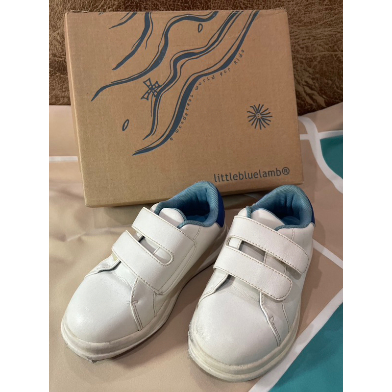 รองเท้าเด็ก Little blue lamb / LBL แท้ มือ2 size Uk9(16cm.) สภาพดี เด็กชาย/เด็กหญิง รองเท้าหัดเดิน ร