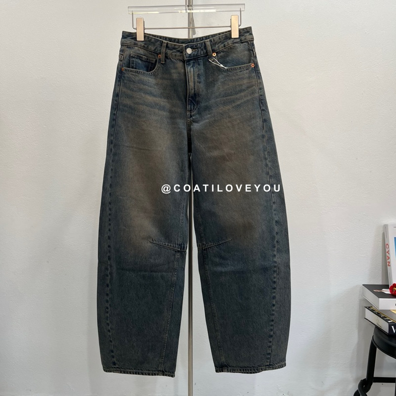*(พร้อมส่งจากไทย)​* GU​ Baggy Jeans