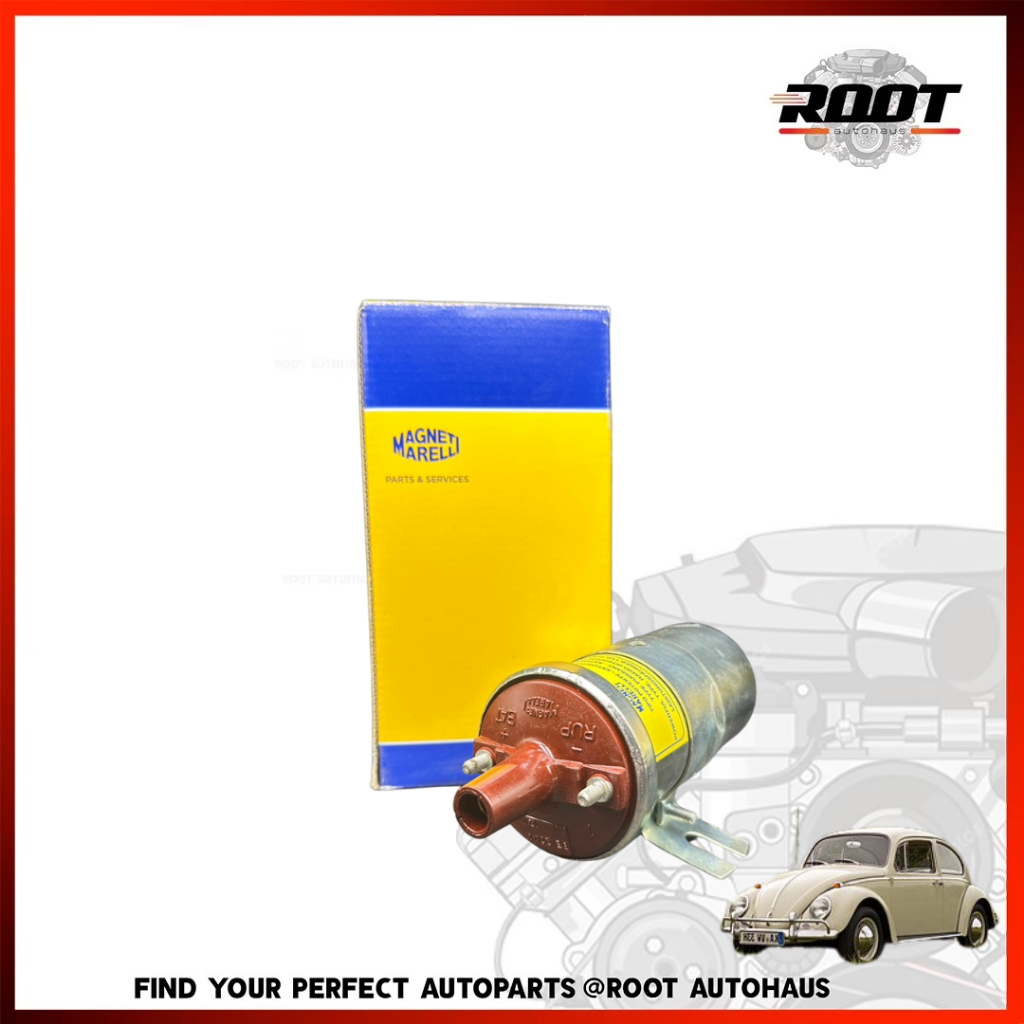 MAGNETI คอยล์จุดระเบิด 12V Volkswagen keafer T2 T3 / bmw e30 / audi b1 b2 w115 เบอร์ BK2A