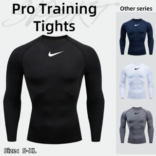 เสื้อฟิตเนส เสื้อรัดกล้ามเนื้อแขนยาวเสื้อสเวตเชิ้ตเสื้อกันแด…