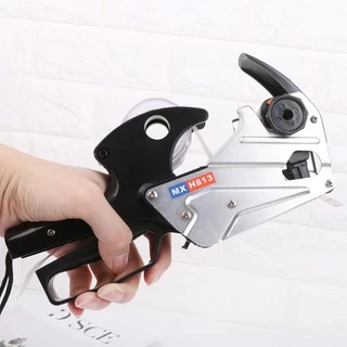 MX-813 เครื่องยิงป้ายราคา อลูมิเนียม โลหะ ปืนยิงราคาสินค้า 7 หลัก Price Labeler ที่ติดป้ายราคา เครื่องยิงราคา เครื่องติด