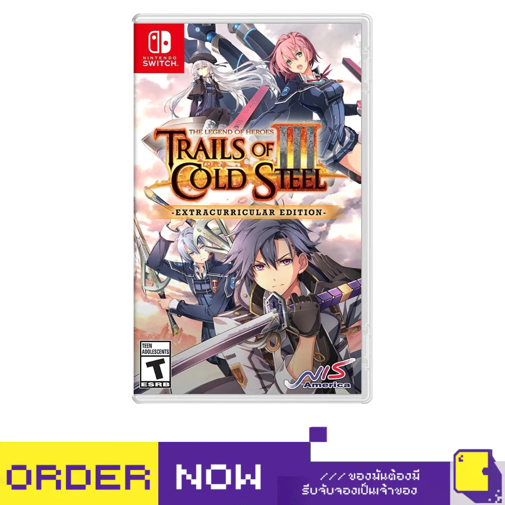 [+..••] พร้อมส่ง ผ่อน 0% | NSW THE LEGEND OF HEROES: TRAILS OF COLD STEEL III (เกม Nintendo Switch™🎮