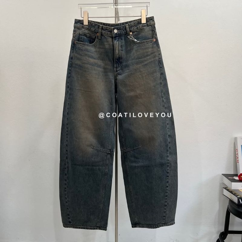 **ของแท้พร้อมส่งจากไทย** GU​ Baggy Jeans
