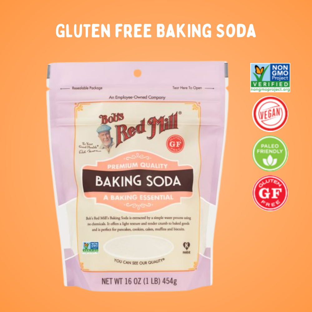 Bob’s Red Mill Baking Soda |  เบกกิ้งโซดา(ผงฟู)  ปราศจากกลูเตน  |  Sunshine Market
