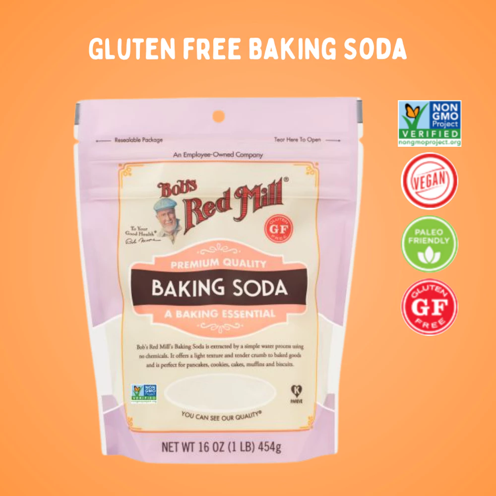 Bob’s Red Mill Baking Soda | เบกกิ้งโซดา(ผงฟู) ปราศจากกลูเตน | Sunshine Market
