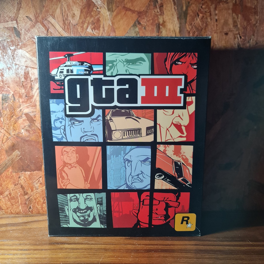 (PC) GTA 3 กล่องใหญ่ JP มือสอง