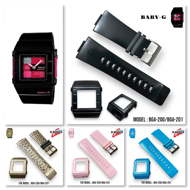 สายนาฬิกา BABY-G รุ่น BGA-200 ของแท้100%