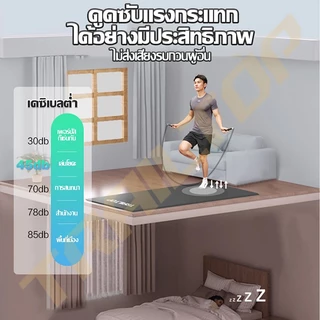 TRAILTOP เสื่อโยคะ หนาพิเศษ 8/10 mm. พร้อมถุงตาข่ายเก็บเสื่อ พกพาสะดวก Yoga mat NBR โยคะหนา