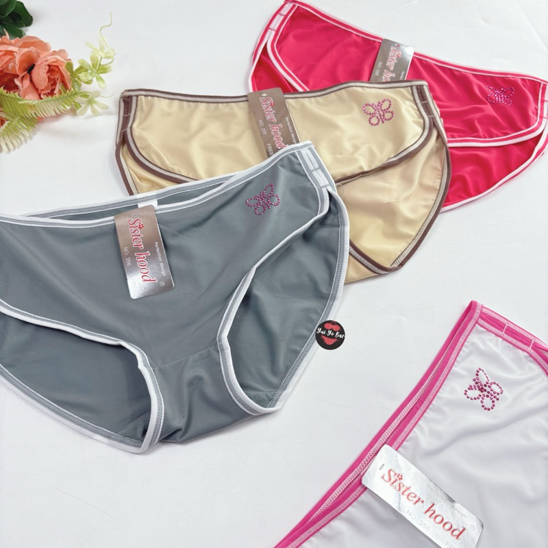 356#Sisterhoodกางเกงในทรงสปอร์ตผ้านุ่มลื่นเอวกลาง - รูปที่ 5