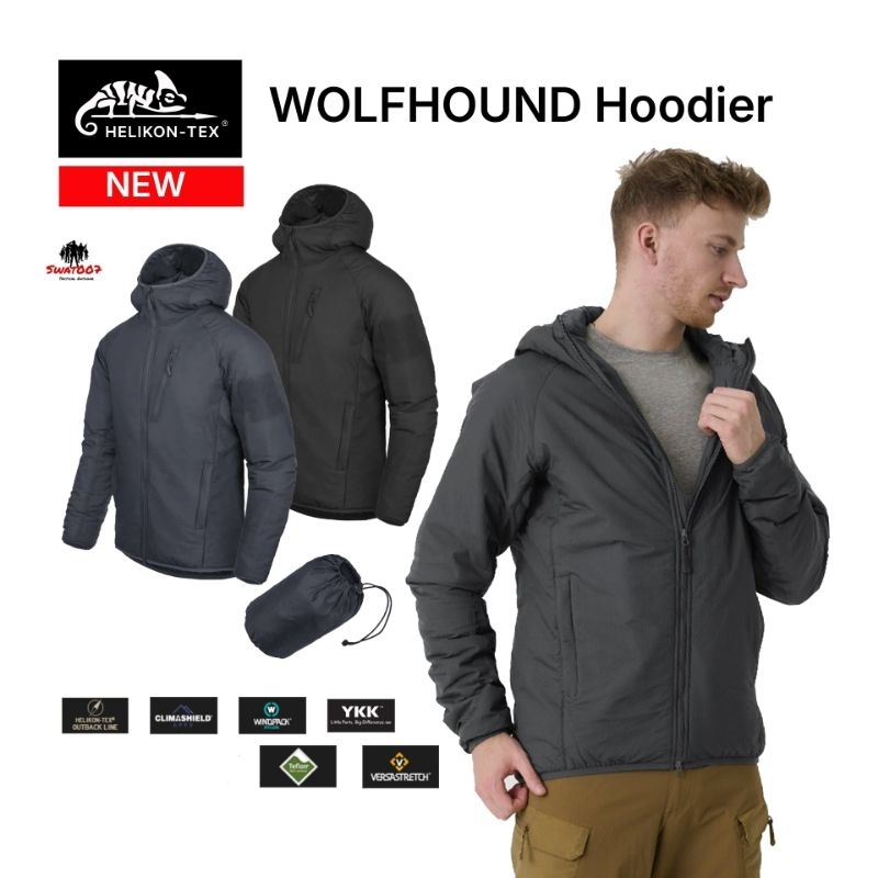 NEW!! เสื้อกันหนาว รุ่น WOLFHOUND Hoodie® แบรนด์ Helikon-Tex