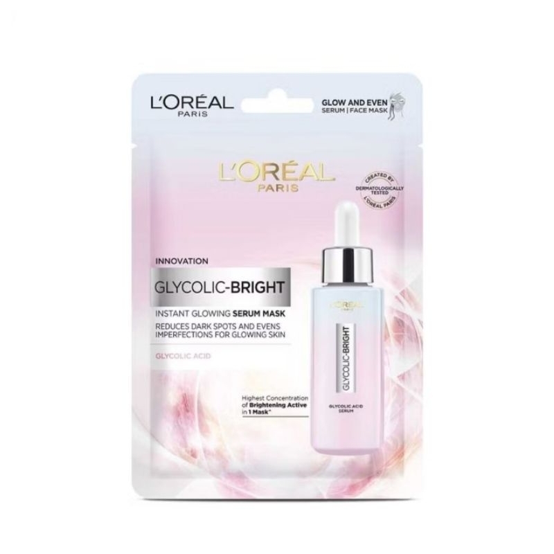 L'Oreal ลอรีอัล ปารีส ไกลโคลิค-ไบรห์ โกลว์อิ้ง มาร์ค