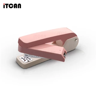 iTCAN เครื่องเย็บกระดาษหมุนได้ 360องศา แม็กหมุนได้ เครื่องเย็บเข้าเล่ม เย็บกลางหน้ากระดาษ Stapler