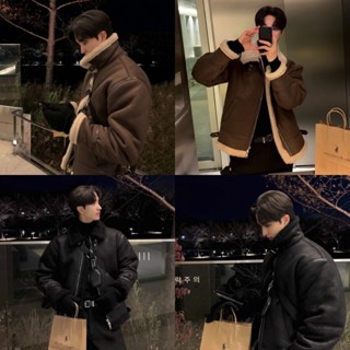 เสื้อแจ็คเก็ตหนังหนังกำมะหยี่ บุขนด้านในทั้งตัว กันหนาวได้ดี…