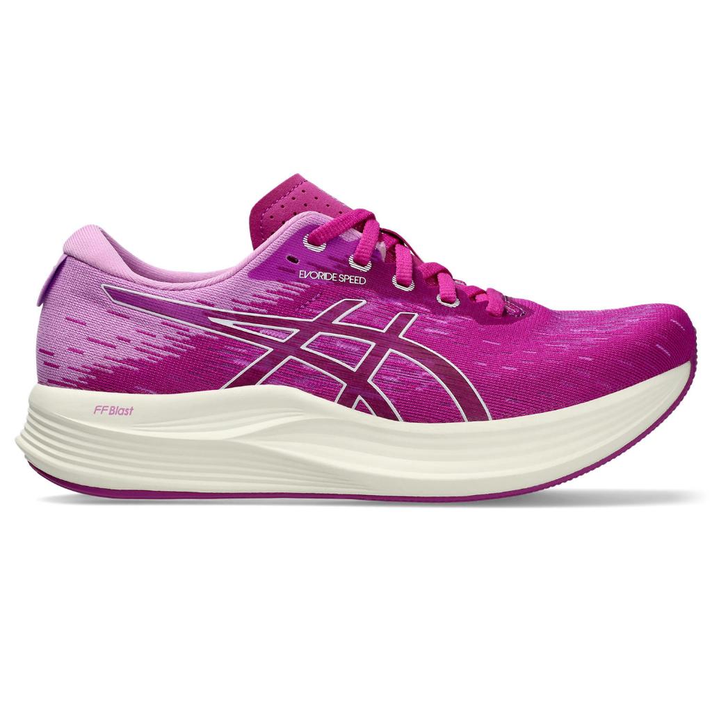 ASICS : 1012B597.500 EvoRide SPEED 2 WOMEN RUNNING ผู้หญิง รองเท้าวิ่ง ของแท้  BOLD MAGENTA/PALE PIN