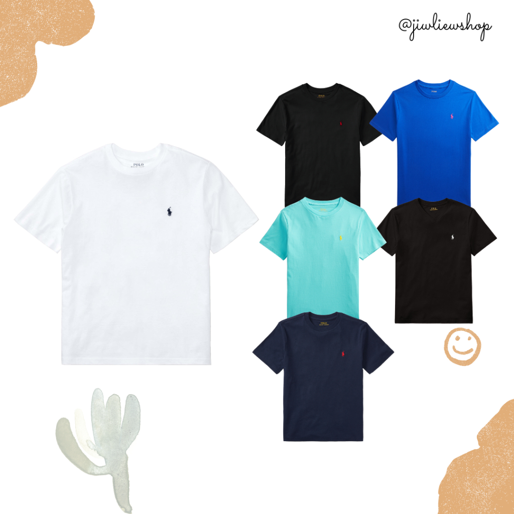 Ralph Lauren Cotton Tee. (boy Size) สินค้าแท้ ใหม่ ป้ายห้อย