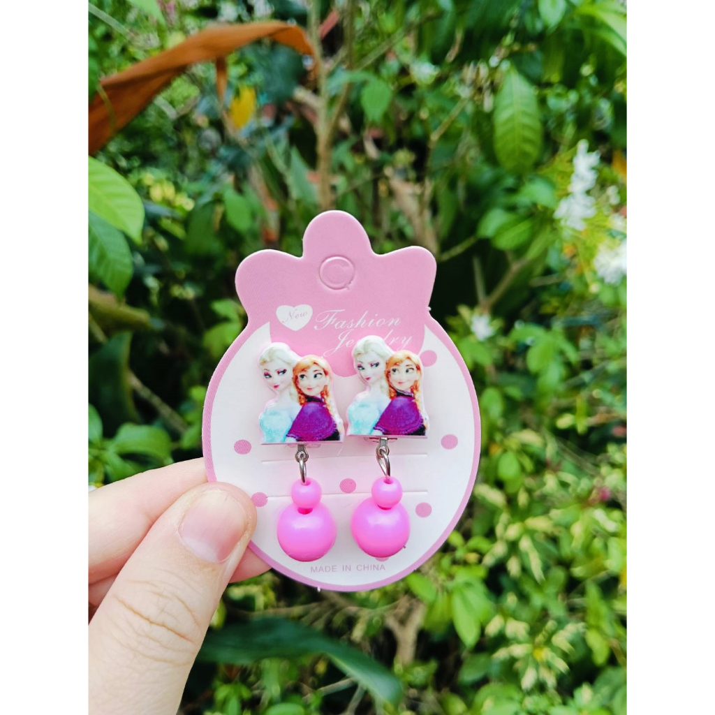 ตุ้มหูเด็ก ต่างหูหนีบ ลาบูบู้ Sanrio กำไลเด็ก Cristmas ตุ้มหูหนีบ earing clip ของแจกปีใหม่ ของแจกเด็ก