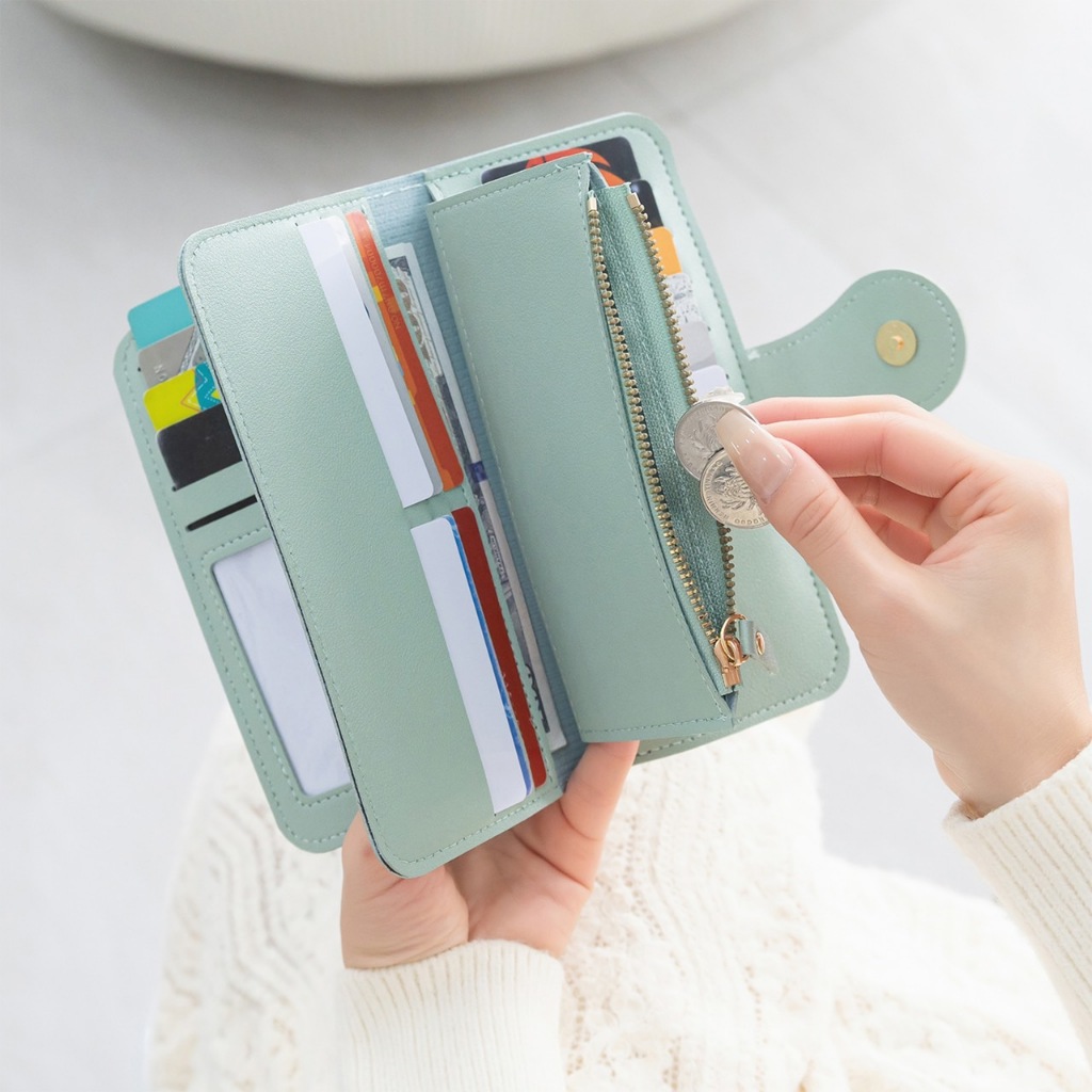 กระเป๋าสตางค์ใบยาว ช่องบัตรเยอะ (GC-009) - รูปที่ 2