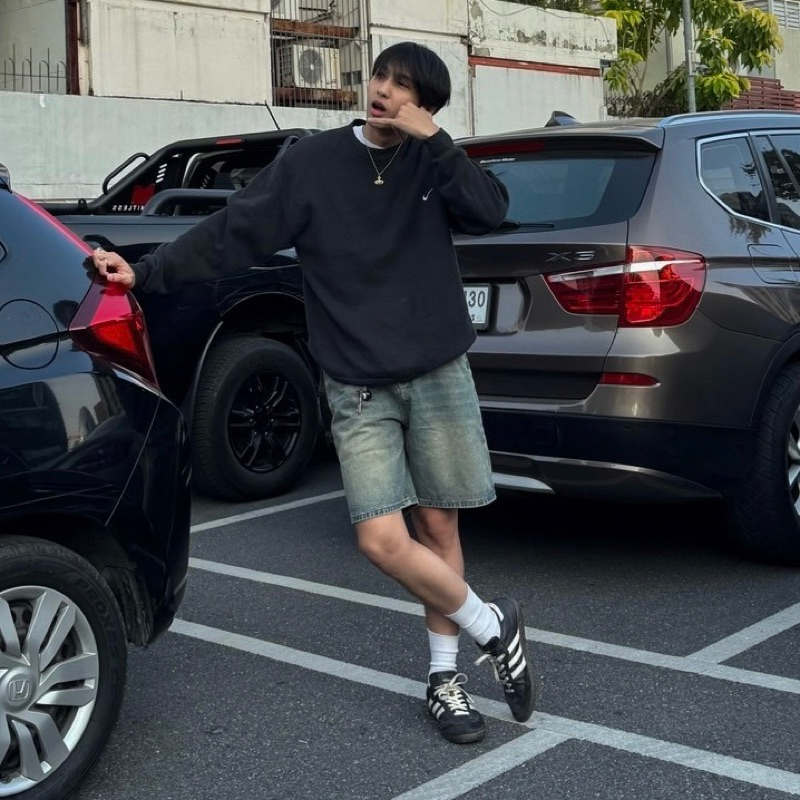 ‼️พร้อมส่ง🍻Jayler Jeans  V.1(สีสนิมเฟด) กางเกงยีนส์ขาสั้น ทรงเบสิค แมชท์ลุคง่าย เนื้อผ้าคุณภาพดี