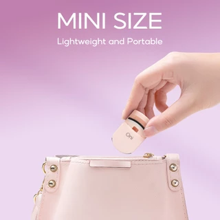 Oni Eyelash Curler Portable Lash Curler with 1 Silicone Refill Pads Mini Eye Lashes Curlers ที่ดัดขนตา คลิปขนตา