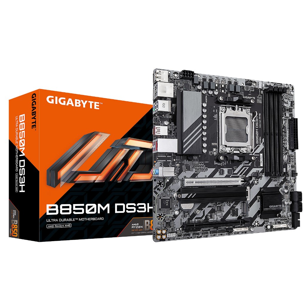 MAINBOARD (เมนบอร์ด) GIGABYTE B850M DS3H (Rev1.0)