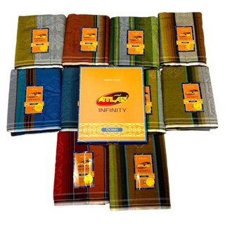 ผ้าถุงผู้ชาย ผ้าโสร่งผู้ชาย แบรนด์ ATLAS  INFINITY DOBBY ปัก…