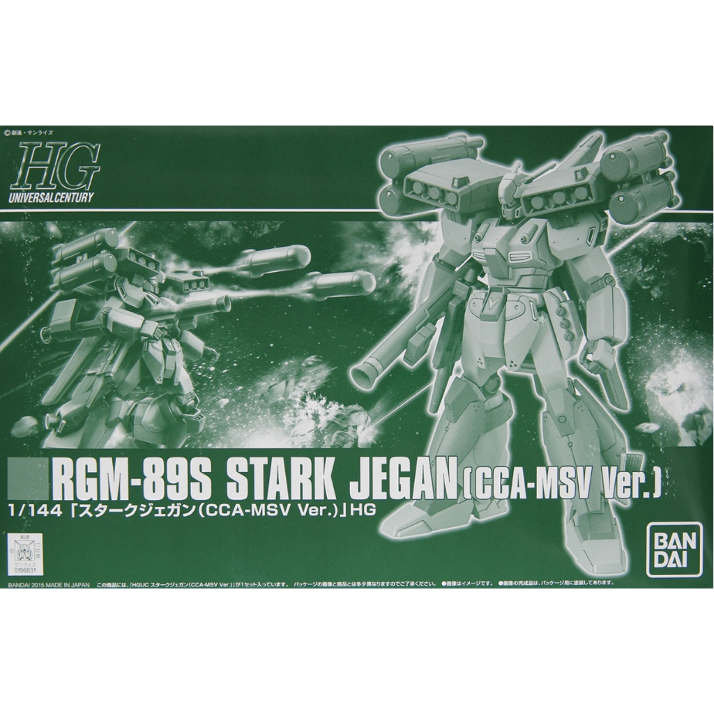[พร้อมส่ง] HGUC 1/144 RGM-89S STARK JEGAN (CCA-MSV Ver.) P-BANDAI