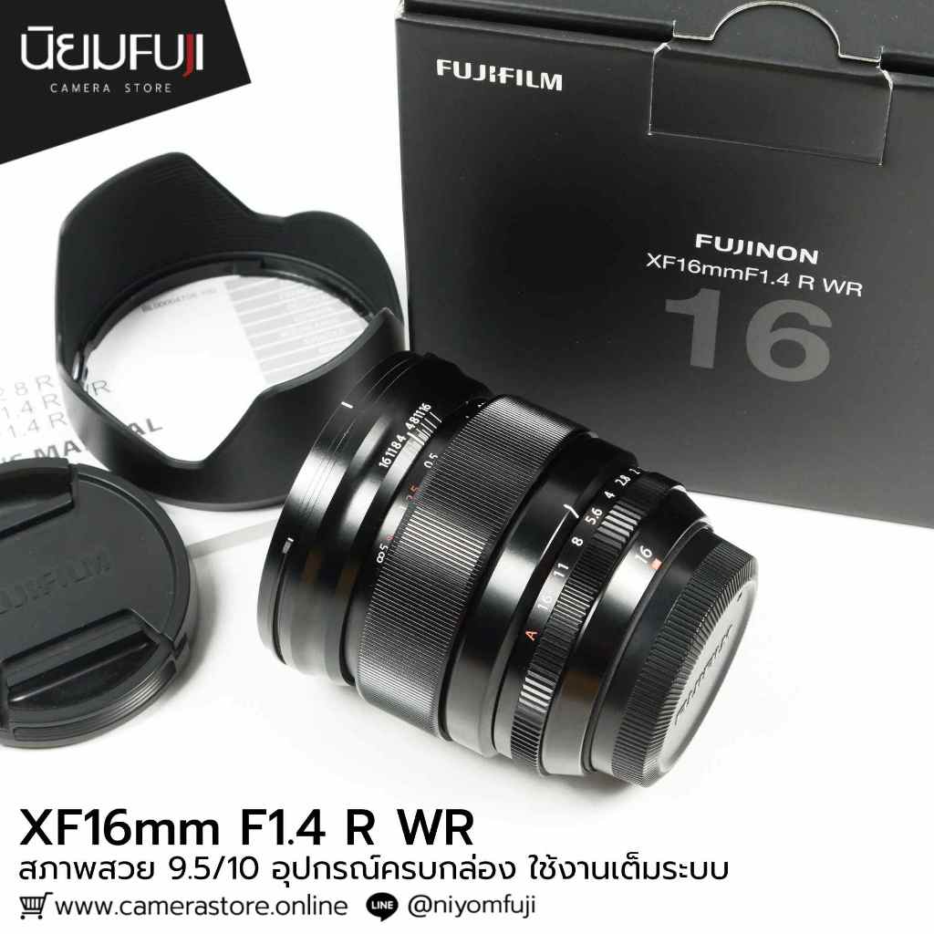 FUJINON XF16mm F1.4 ครบกล่อง