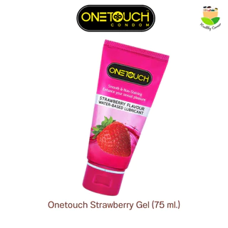Onetouch Water-Based Lubricant เจลหล่อลื่น วันทัช กลิ่นช็อกโกแลต กลิ่นสตรอเบอรี่ กลิ่นธรรมชาติ 75 มล