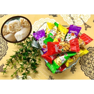 ขนมตุ๊บตั๊บ ถั่วอัดแท่ง อัลมอนด์ พิสตาชิโอ เม็ดมะม่วงหิมพานต์ ตราFruitasy