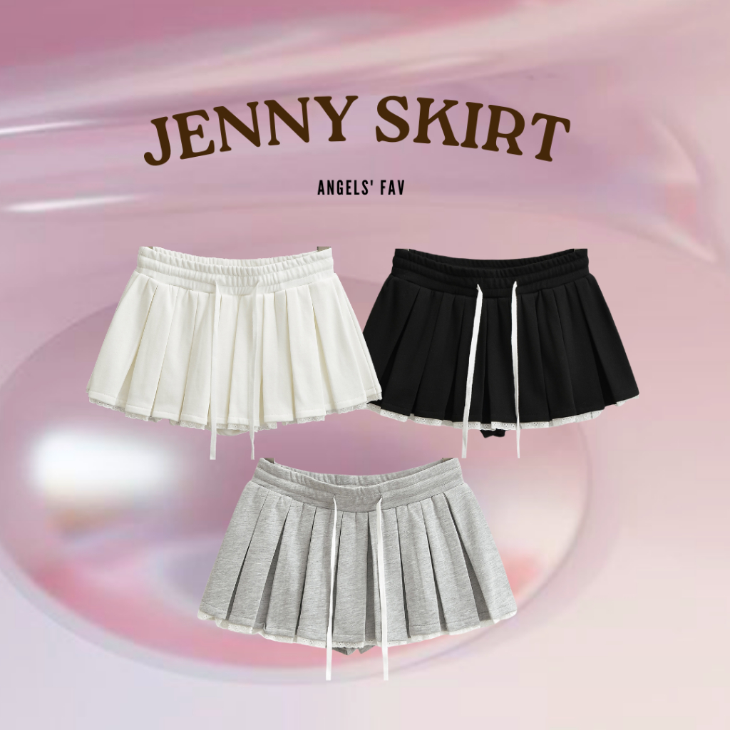 ANGELS.FAV | กระโปรงเอวต่ำ Jenny มีซับใน