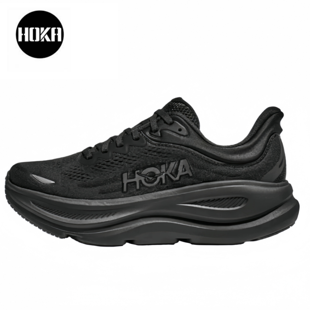 HOKA ONE ONE Bondi 9 ของแท้ 100 % สีดำ