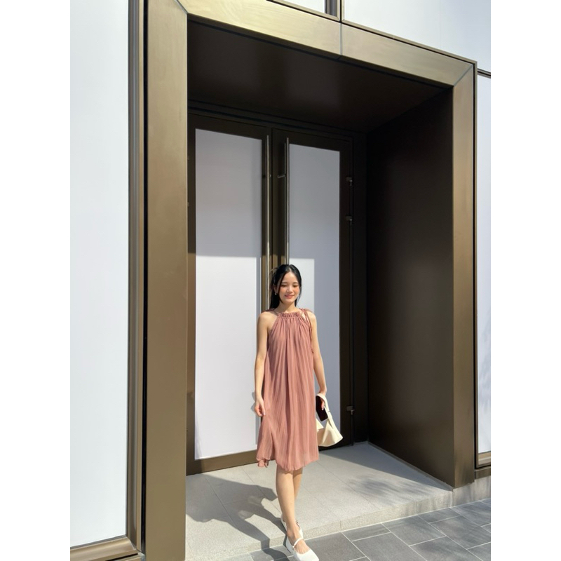 #SSM527 hazel pleat dress