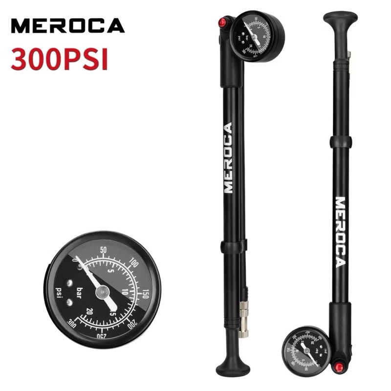 สูบโช๊ค Meroca 300PSI Mini Air Pump