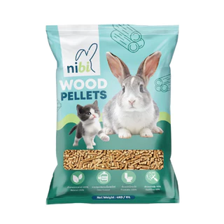ขี้เลื่อยไม้สน ขี้เลื่อยไม้สนชาโคล นิบิ 10ลิตร NIBI Wood Pellet 10 L