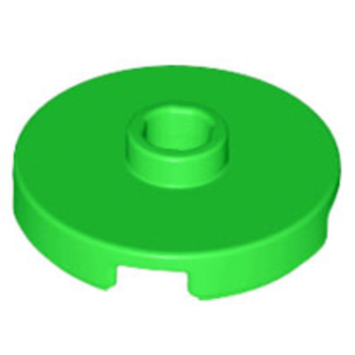LEGO PART 18674 (ชิ้นส่วน อะไหล่ เลโก้แท้) Tile, Round 2 x 2 with Open Stud