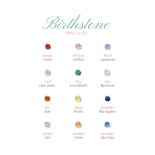 Petite Birthstone Bracelet สร้อยข้อมือเพทายประจำเดือนเกิด