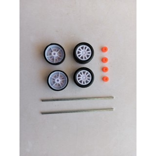 ล้อยางทำรถของเล่น ล้อรถของเล่นขนาด 18 ม.ม.