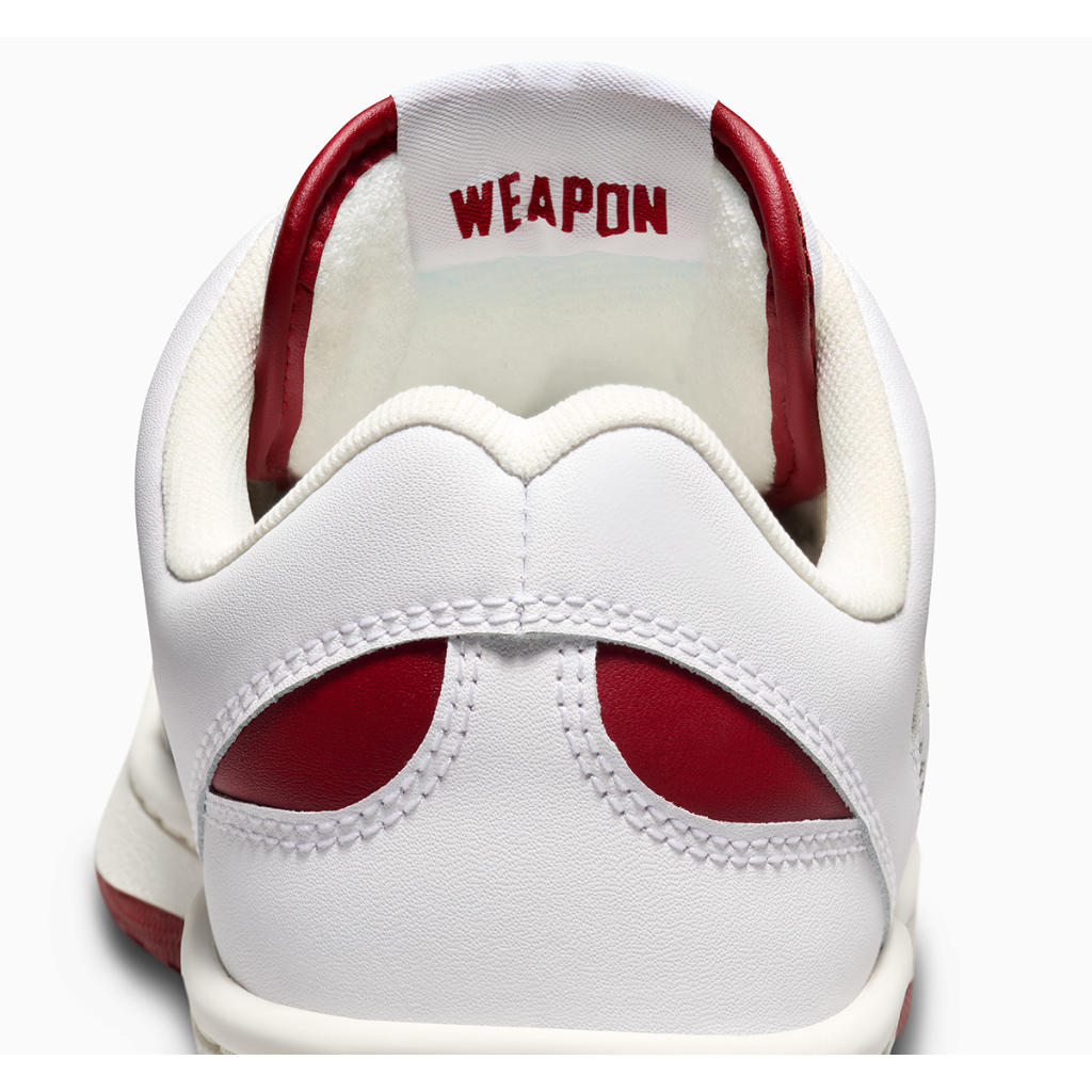 CONVERSE รองเท้า WEAPON SEASONAL COLOR OX WHITE/RED ผู้ชาย A12744CM_S5WTRE