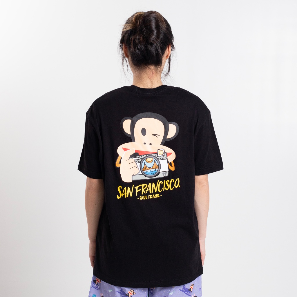 PAUL FRANK เสื้อยืด UNISEX SHUTTHERBUG TEES