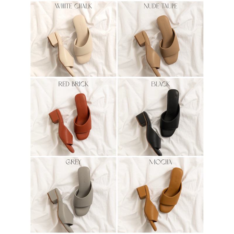 Karine: Softbie Heels รองเท้าส้นสูงรุ่นซอฟบี้ สูง 1.5 นิ้ว ✨ 📦