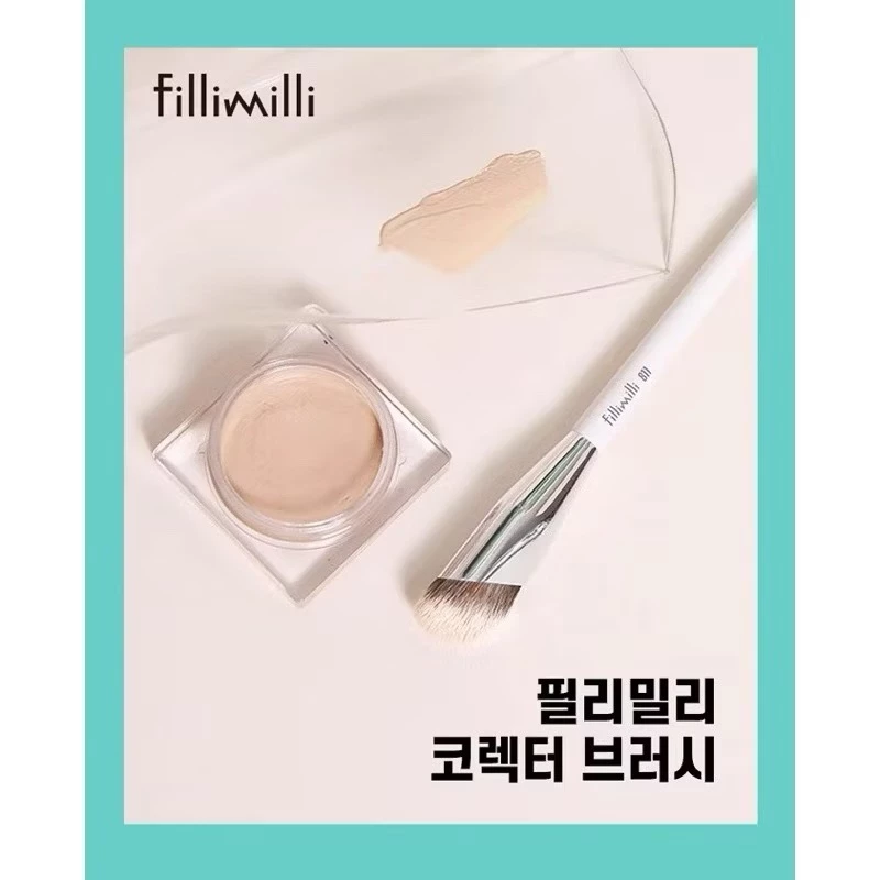 K10-[🇹🇭สินค้าพร้อมส่ง]Fillimilli - 811 Corrector Brush แปรงหัวตัดสำหรับลงรองพื้น หรือลงคอนซีลเลอร์