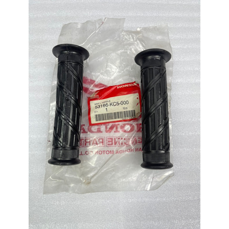 ปลอกแฮนด์ L+R แท้ใหม่ ใส่ HONDA WING125 ,TGB, HAWK145,
