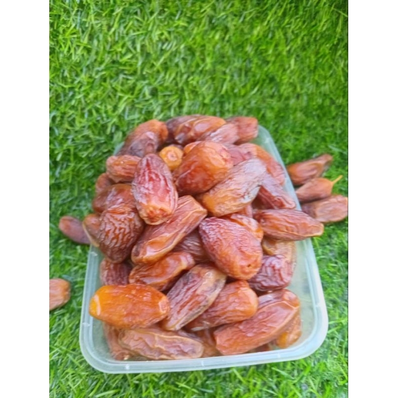 อินทผาลัม เกรด A ของแท้ 100%( พร้อมทาน )รสชาติหวานอร่อย(น้ำหนัก 1000 กรัม)