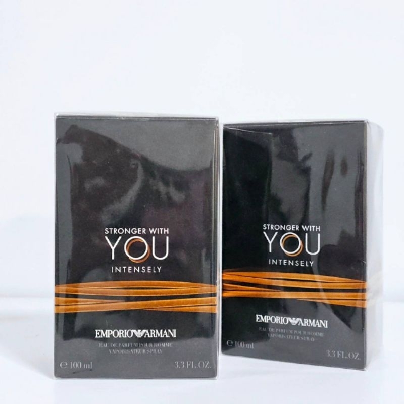 Armani Stronger with You Intensely edp 100 ml 
กล่องซีล

