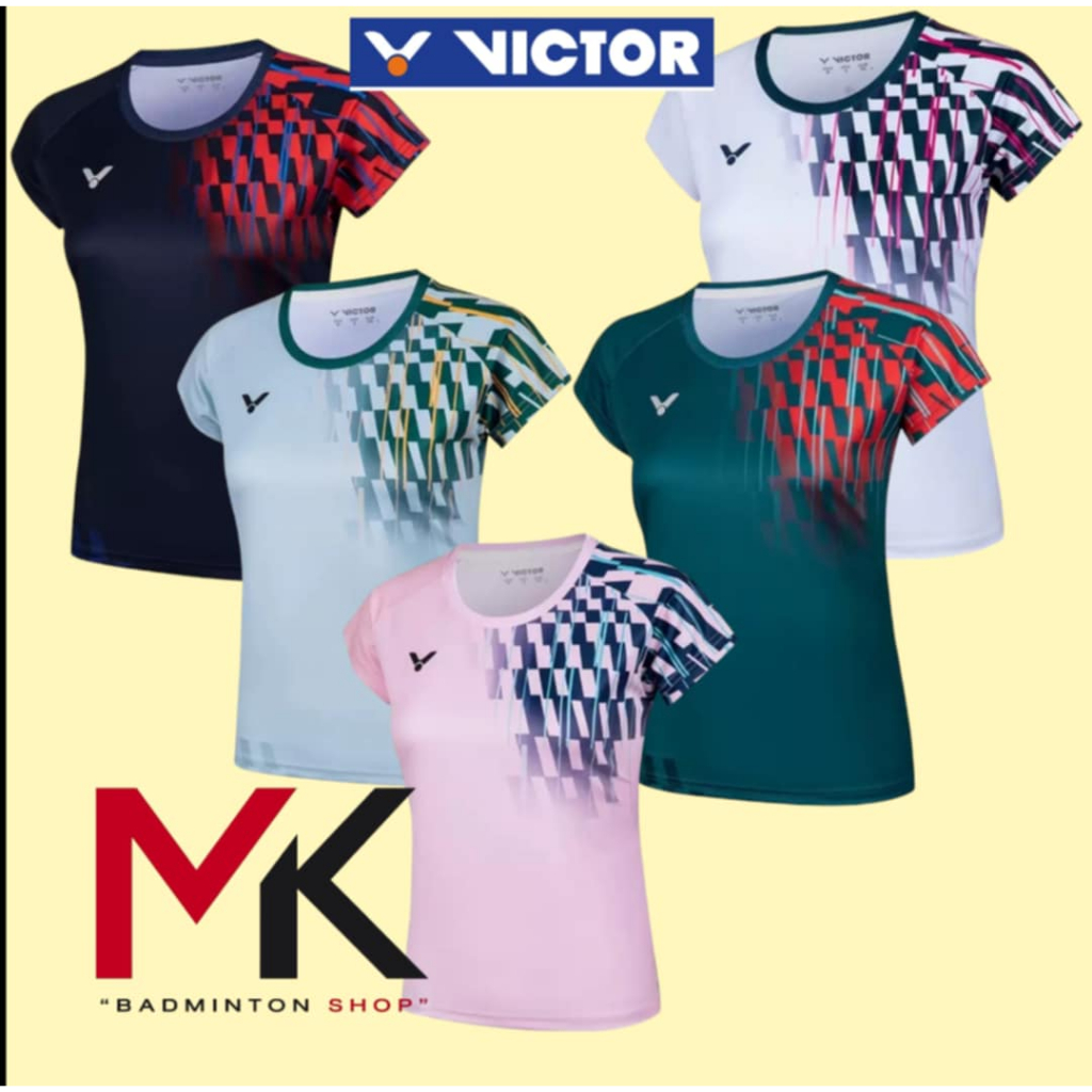 เสื้อแบดมินตันทรงผู้หญิง Victor รุ่น T-51001 TD