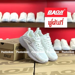Baoji BJW 1121 รองเท้าผ้าใบบาโอจิ รองเท้าผ้าใบผู้หญิง ผูกเชือก ไซส์ 37-41 ของแท้ สินค้าพร้อมส่ง