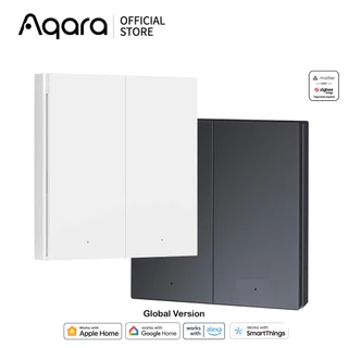 Aqara Wireless Remote Switch H1 Double Rocker สวิตช์รีโมทไร้สาย รองรับ Zigbee 3.0